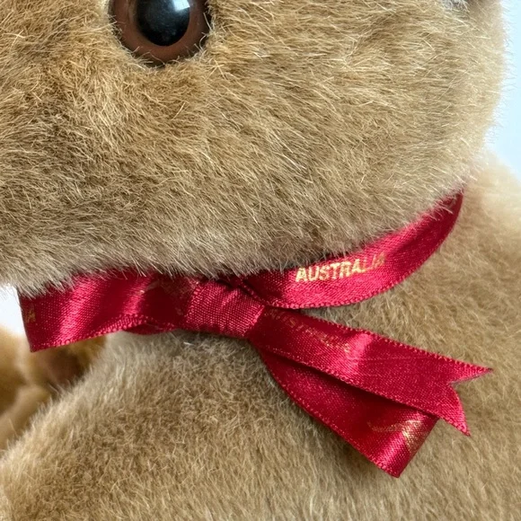 Vintage 1994 Uni-Toys Kangaroo Plush with Baby Joey Australia Stuffed Animal 12" - Picture 10 of 12